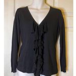 DKNY black medium cardigan Sweater women M excellent CJJ-C Photo 7