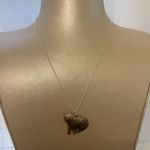 Cute Vintage Cat necklace sterling 925 chain Photo 0