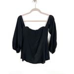 Theory  silk off the shoulder top‎ built in bra women’s size 00 Photo 6