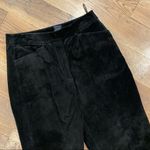 Sonoma  NWT Black Suede Leather Dress Pants Size 8 Photo 10