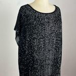 Eileen Fisher Bateau Neck Sweater Knit Tencel Top Photo 1