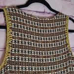 Anthropologie  RANNA GILL CROCHET TRIM BOLD BOHO PRINTED LONG LINE TANK TOP SMALL Photo 7