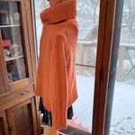 Banana Republic XL Stylish Turtleneck Sweater in Warm Orange like new Photo 4