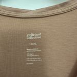 Girlfriend Collective  Cupro V Neck Tee Size XXXL Activewear Cropped Photo 2