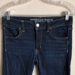 American Eagle Dark Wash Super Stretch Jeggings Photo 6
