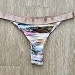 JYORK The Label Jonny Velvet Solana Multicolor Print Bikini Swim Bottom Large Photo 0