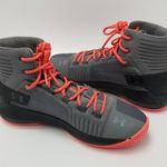 Under Armour Drive 4 High Top Basketball Sneaker Shoes Gray Black 1298309-040 Photo 5