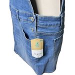 Womens Denim Overall Dress Repreve 16 Plus Adjustable Straps Pocketed u Sustaina Blue Size undefined Photo 6
