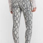 EXPRESS High Rise Ankle Legging Animal Print Jeans Sz 00 Photo 1