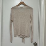 Madewell | Modern Tie-Front Lightweight Pullover Sweater Photo 2