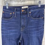 Madewell  Curvy Cali Demi-Boot Jeans 27 Tall | Dark Wash | High Rise | MSRP $138 Photo 8