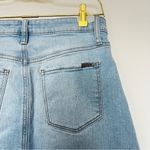 Joe's Denim Maxi Skirt Margo Size 27 Light Wash Blue Modest Long Photo 6