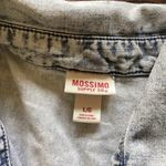 Mossimo Denim Dress Blue Size L Photo 3