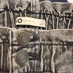 SO  High Rise Mom Jean Faded Black Paper Bag Waist 7/28 Photo 9