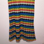 Petal Dew Multicolor Crochet Knit Maxi Skirt. Size M Red Size M Photo 2
