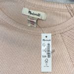 Madewell NEW  Ribbed Knit Drawstring Pajama Top Photo 3