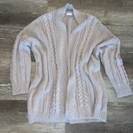 Debut  Chunky Knit mauve cardigan Photo 3