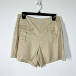 Trina Turk Barbonici Linen Blend Shorts Size 8 Photo 2