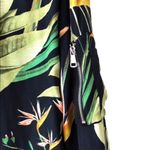 ZARA  Tropical Safari Floral Print Oversized Relaxed Bomber Jacket M Photo 4