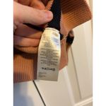 We The Free  Striped V Neck Sweater Pink Black Asymmetrical Size L Photo 5