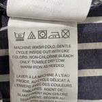 J.Crew  Blue White Stripe‎ Off the Shoulder 3/4 Sleeve Top Blouse Size 2 Photo 5