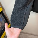 Nike ✨ Women’s Black Sherpa Fleece Mock Neck Sweatshirt Medium Photo 7