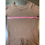prAna Leigh Organic Cotton Knit Sweater Dress Womens Small Brown Outdoorsy Photo 9