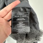 JACK  BB Dakota Grey Faux Fur Open Front Vest Photo 2