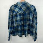 Madden Girl Long Sleeve Plaid Cropped Top w/Front Pockets & Sequin Patch size XL Photo 5