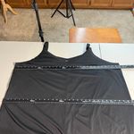 Ulla Popken Dress‎ Womens 28/30 Black Midi Sheer Sequin Star Flyaway 3/4 Sleeve Photo 13