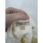 Madewell The Harlow Wide-Leg Trouser Jean Women 27 Ivory Granolagirl Minimalist Photo 4