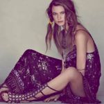 Free People  hankerchief hem Wild Divine maxidress Photo 2