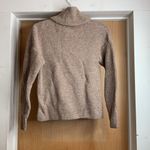Princess Polly Polly Princess Cozy Tan Waffle Knit Turtleneck Sweater. Size Small/Medium Photo 1