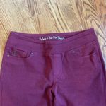 Kim, gravel burgundy elastic women’s jeans Purple Size 18P Photo 1