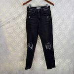 Vervet  Remi‎ High Rise Distressed Black Denim Skinny Stretch Jeans Size 25 Photo 7