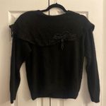 Work in Progress Gladys‎ Bagley silk wool angora blend sweater vintage L new Black Size L Photo 0