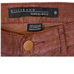 Billabong Supaslim Fit Spice Corduroy Soft Cotton Jeans Pants ~ Junior Women's 9 Photo 4