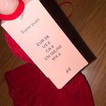 H&M NWT- Red Lace Bodysuit lingerie Photo 3