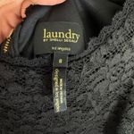 Laundry by Shelli Segal  Black Lace Knee Length Dress 8 Photo 5