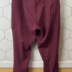 Halara  Wine UltraSculpt™ High Waisted Tummy Control Pocket Shaping - Size - XS Photo 0