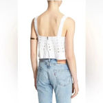 Free People 61  By My Side Eyelet Cropped Tank Blouse Size XS Photo 1