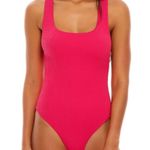 Agua Bendita NWT  Leti One Piece Small Red Photo 0