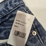 Lovers + Friends Reece High Rise Slim Straight in Blue Canyon Size 26 Photo 5