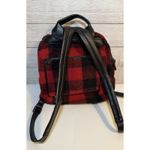 Jen & Co. HATTIE Sherpa Guitar Backpack In Red Black Photo 1