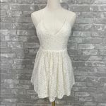 Asilio  Shine A Light White Lace Dress Photo 1
