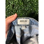 AGOLDE Riley Crop Distressed Denim Jeans Size 24 Photo 2