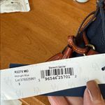 Dooney & Bourke  NAVY Pebble Leather Stanwich Satchel. Photo 10