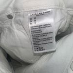 American Eagle  Crossover Stretch High-Waisted Jean Shorts White 10 Photo 4