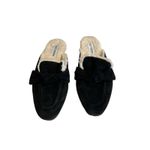 Steve Madden  Genuine Black Shearling Mule Size 6.5 New Photo 2