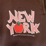 Madhappy  Brown New York Graphic Sweatpants Photo 1